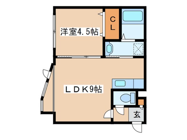 エスタシオンⅠの物件間取画像